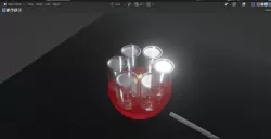 6bottle(you c1000) holder a candle