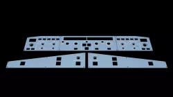 Airbus A320 Glareshield Panels
