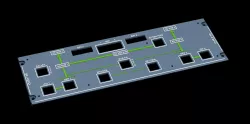 AIRBUS A320 OVERHEAD - ELEC PANEL