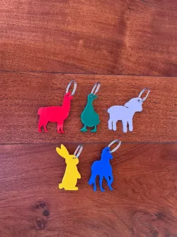Animal keychain (animal keychain)