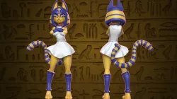 Ankha Dancing cat Animal crossing 3D print model
