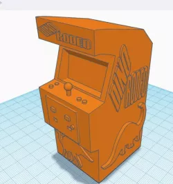 Arcade Video Game Machines Set