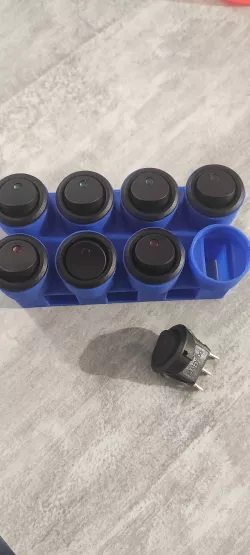 Arduino push button rail