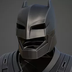 Armored Batman Helmet from Batman v Superman