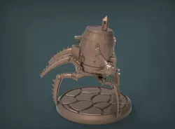ARTIFICERs DND Steel Iron Defender (barrel golem)