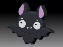 Baby bat solid shampoo and mold for soap pump