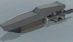 Badewannen Jetboot - Gummiantrieb