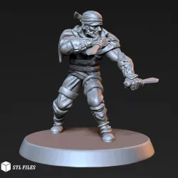 Bandit DND Character