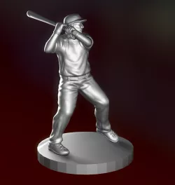 baseball player model 3D