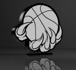 Basketball Claw Lamp