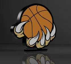 Basketball Claw Lamp V2