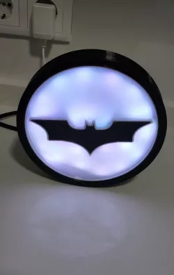 BATMAN BAT SIGNAL ILLUMINATED SIGN