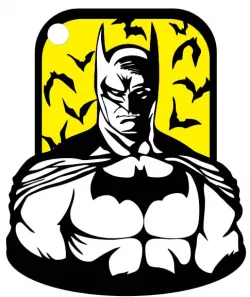 batman keychain - keychain