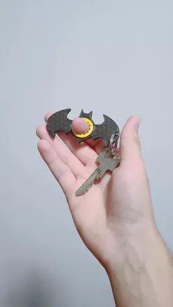 Batman Keychain Spinner No Bearing Keyrambit Haloween