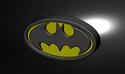Batman logo2 3D