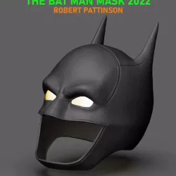 Batman Mask - Robert Pattinson - The Batman 2022 - DC comic