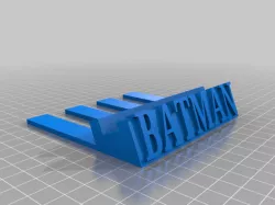 Batman Phone Holder (two piece, no supports)