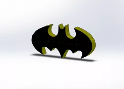 Batman sign 3D