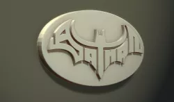 Batman Tag Stylized