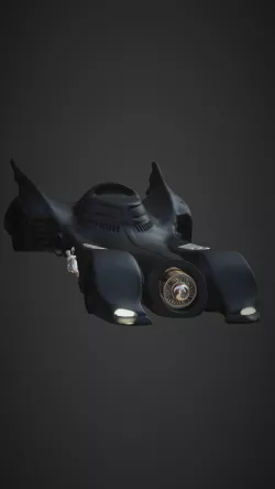 Batmobile of the Batman 1989 Fanart