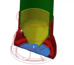 Birdseed dispenser for KG pipe