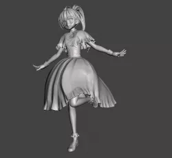 Biscuit Krueger Hunter x Hunter 3D Model