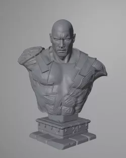 Black Adam Bust