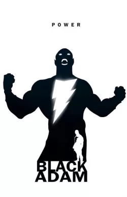 black adam stencil