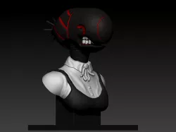 Bust of Reze bomb devil of Chainsaw man