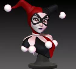 Bust Posed - Harley Quinn