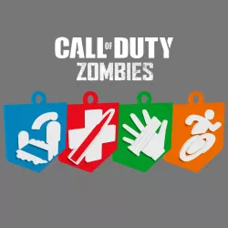 Call of Duty Zombies Key Ring