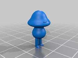 Cartoon mushroom