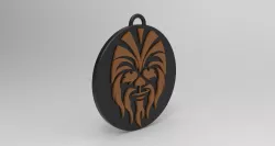 chewbacca keychain