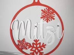 Christmas Spheres to personalize