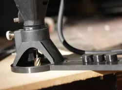 Circle cutter adapter for Dremel/Proxxon router/grinder