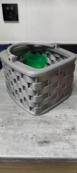 Clothespin basket