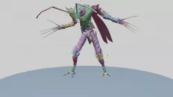 Concept Action Figure Solo Leveling-Beru Shadow