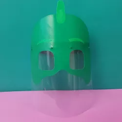 COVID MASK FUN KIDS PJ MASK GEKKO