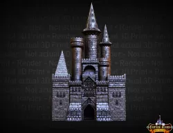 Cursed Vampire Citadel Dice Tower - SUPPORT FREE!