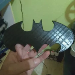 Custom Batarang from Batman 1989 Logo