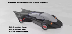 Custom Batmobile for 7 inch Figures