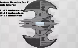 Custom Batwing for 7 inch Figures