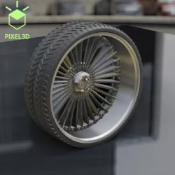 CUSTOM WHEELS PACK - 17F-R3 (raiada)