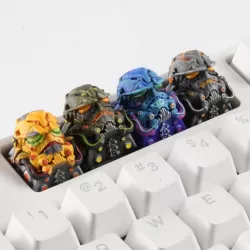 Cyberpunk Trooper Keycap - Starwar Stormtrooper - Digital files for 3D printing - Keycap for mechanical keyboard