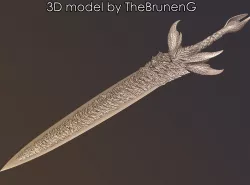 Dante Devil Sword Devil May Cry 5 DMC5 cosplay 3D print model