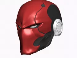 DC - Red Ronin Red Hood Helmet Cosplay Mask