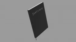 Death Note Notebook Keychain
