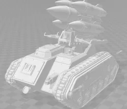 Deathstrike / Manticore like vehicle - WH40k