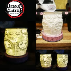 Demon Slayer Lithophane Nightlight