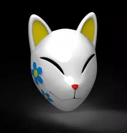 Demon Slayer Makomo Mask